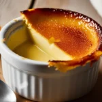 What is the secret to crème brûlée? Perfectly caramelized crème brûlée with golden sugar crust and creamy custard.