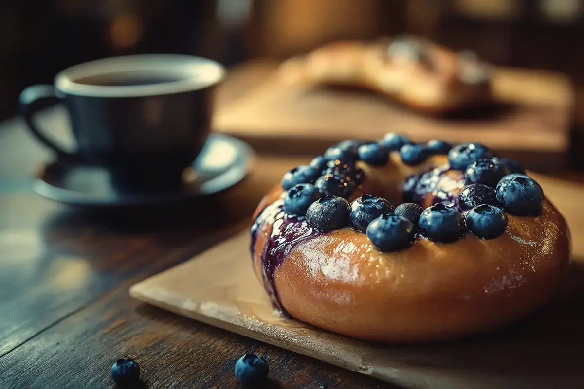 Is a blueberry bagel healthy?