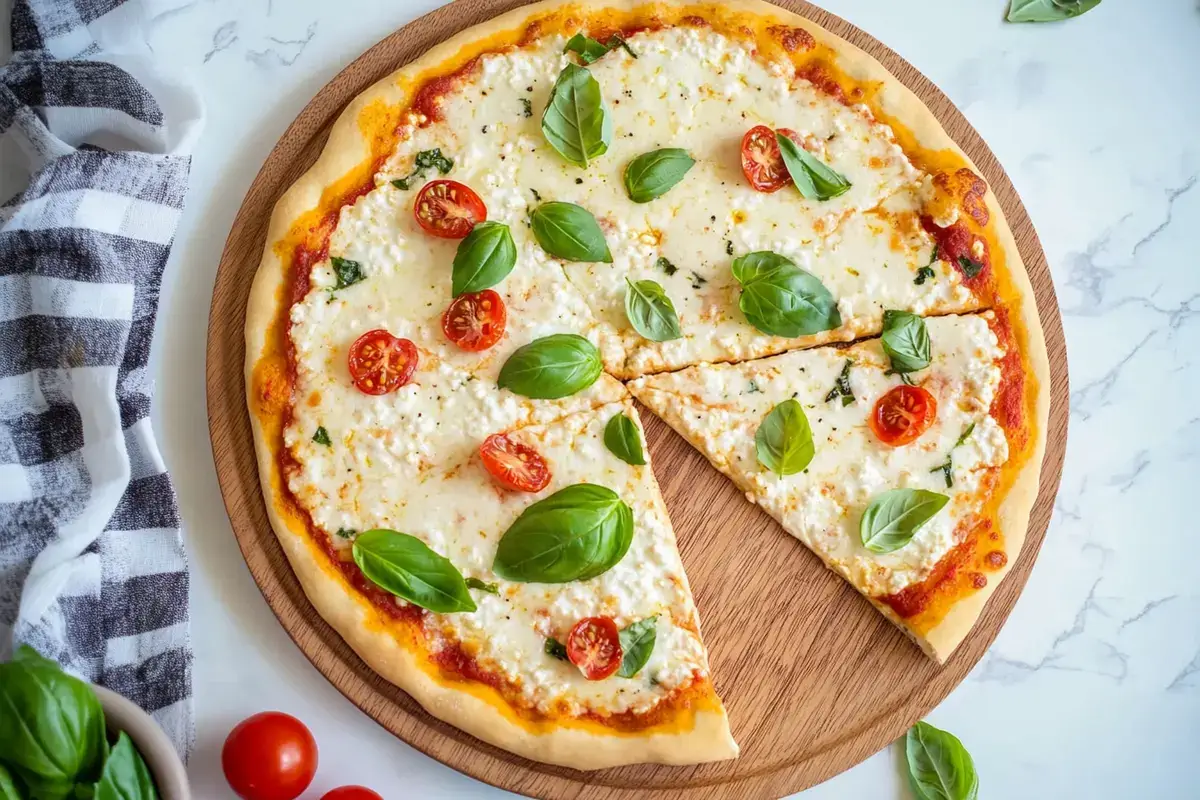 cottage cheese pizza