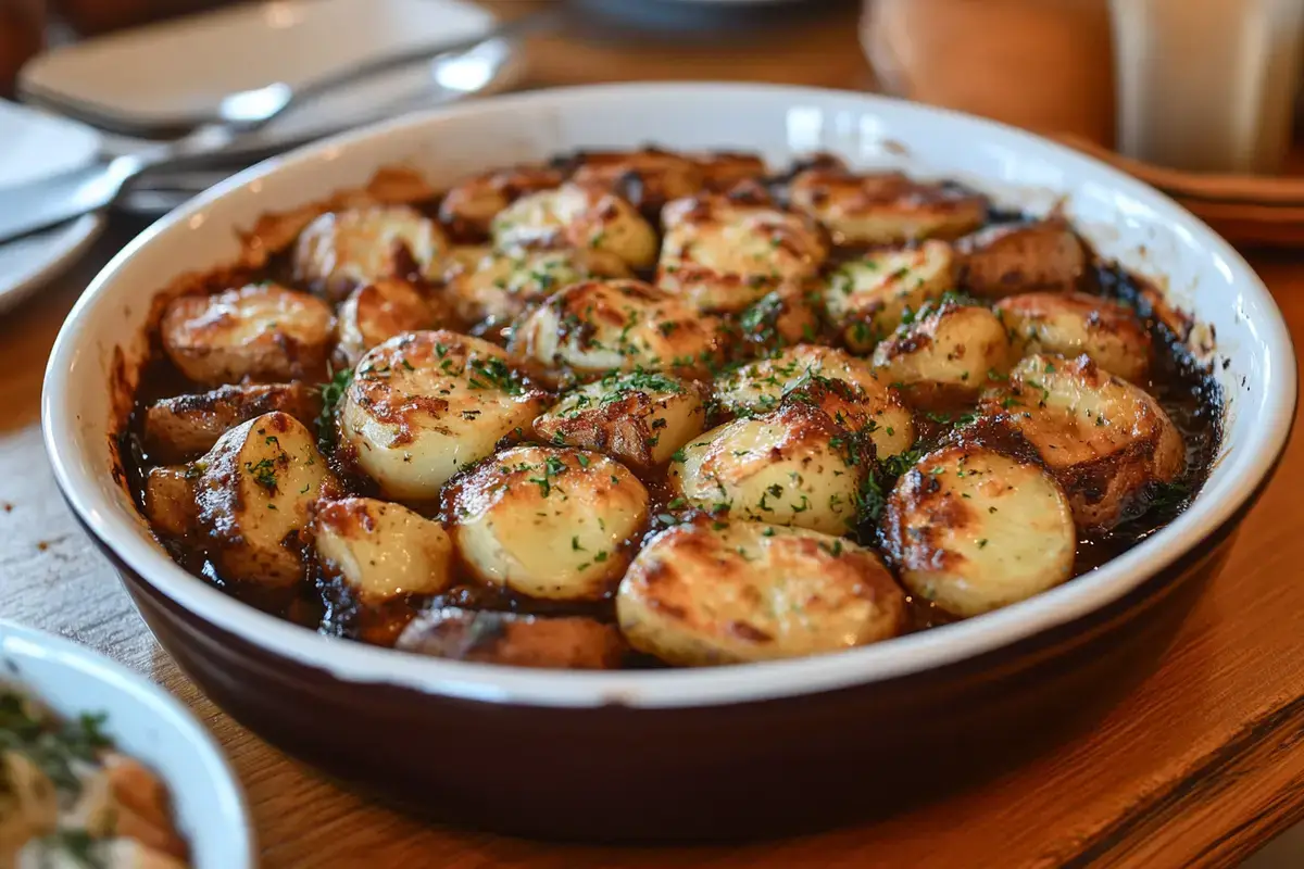 Mississippi Mud Potatoes