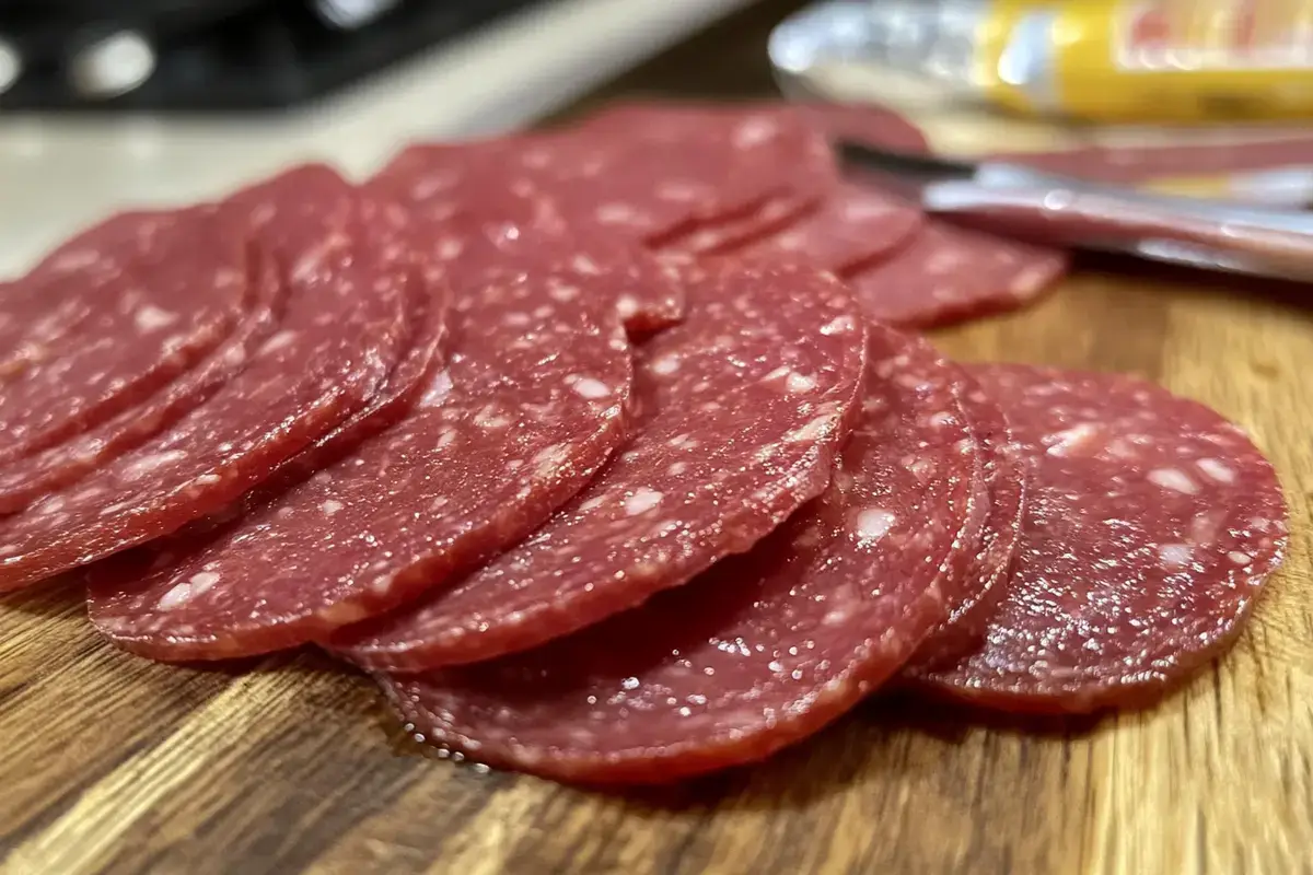 beef pepperoni